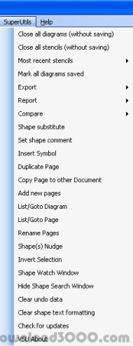 Visio Utilities screenshot